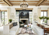 Grey Brindle Cowhide Rug #A33734
