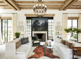 Medium Brindle Cowhide Rug #A33761