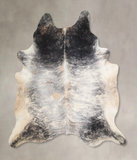 Grey Brindle Cowhide Rug #A33806HUDSN