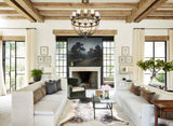 Grey Brindle Cowhide Rug #A33806HUDSN
