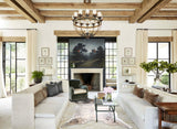 Grey Brindle Cowhide Rug #A33812HUDSN
