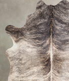Grey Brindle Cowhide Rug #A33878HUDSN