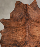 Medium Brindle Cowhide Rug #A33881