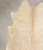 Beige Cowhide Rug #A33903