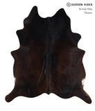 Solid Black Cowhide Rug #A3395