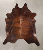 Dark Brindle Cowhide Rug #A33958