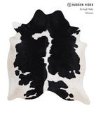 Black and White Cowhide Rug #A3397