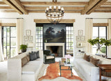 Brown and White Regular Cowhide Rug #A33982HUDSN