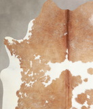 Beige and White Cowhide Rug #A33999