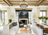 Beige and White Cowhide Rug #A33999