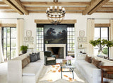 Beige and White Cowhide Rug #A34025