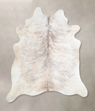 Grey Brindle Cowhide Rug #A34039HUDSN
