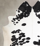 Black and White Cowhide Rug #A34085