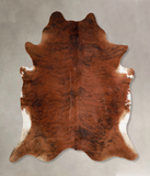 Medium Brindle Cowhide Rug #A34098