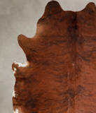 Medium Brindle Cowhide Rug #A34098
