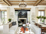 Chocolate and White Cowhide Rug #A34100