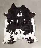 Black and White Cowhide Rug #A34115