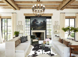 Black and White Cowhide Rug #A34115