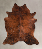 Medium Brindle Cowhide Rug #A34138