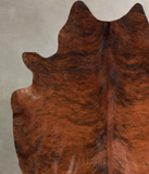 Medium Brindle Cowhide Rug #A34138