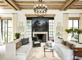 Beige Cowhide Rug #A34180HUDSN