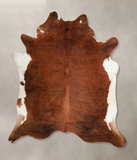 Medium Brindle Cowhide Rug #A34191