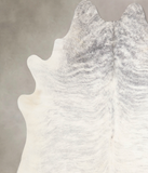 Grey Brindle Cowhide Rug #A34205HUDSN