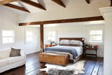 Grey Brindle Cowhide Rug #A34206HUDSN
