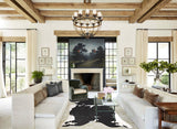 Black and White Cowhide Rug #A34222