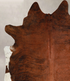 Medium Brindle Cowhide Rug #A34230