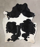 Black and White Cowhide Rug #A34233