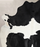 Black and White Cowhide Rug #A34233