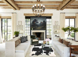 Black and White Cowhide Rug #A34233