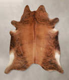 Medium Brindle Cowhide Rug #A34250