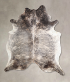 Grey Brindle Cowhide Rug #A34301HUDSN