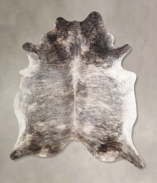 Grey Brindle Cowhide Rug #A34301HUDSN