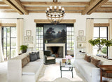 Grey Brindle Cowhide Rug #A34314HUDSN