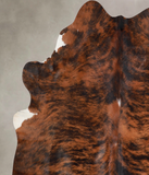 Medium Brindle Cowhide Rug #A34324