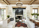 Medium Brindle Cowhide Rug #A34324