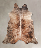 Medium Brindle Cowhide Rug #A34325