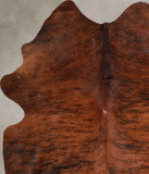 Medium Brindle Cowhide Rug #A34382