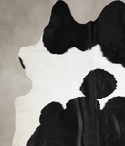 Black and White Cowhide Rug #A34447