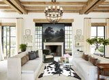 Black and White Cowhide Rug #A34448