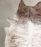 Grey Brindle Cowhide Rug #A34494HUDSN