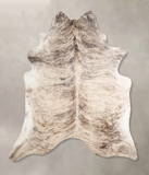 Light Brindle Cowhide Rug #A34496HUDSN