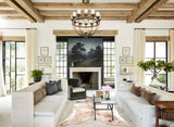 Light Brindle Cowhide Rug #A34496HUDSN