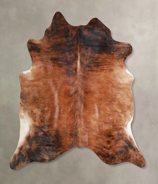 Medium Brindle Cowhide Rug #A34501