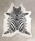 Zebra Cowhide Rug #A34555