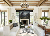 Zebra Cowhide Rug #A34578