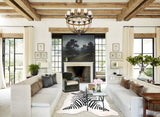Zebra Cowhide Rug #A34629
